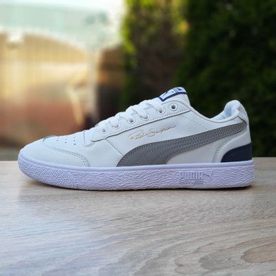 Чоловічі кросівки | Puma Ralph Sampson | білі з сірим й чорним | шкіра l великомірні ODR PM10006-41 фото
