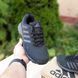 Чоловічі зимові кросівки | Adidas Terrex Winter | чорно-сірі | нубук | термо | маломірні ODRW AD10023-42 фото 5