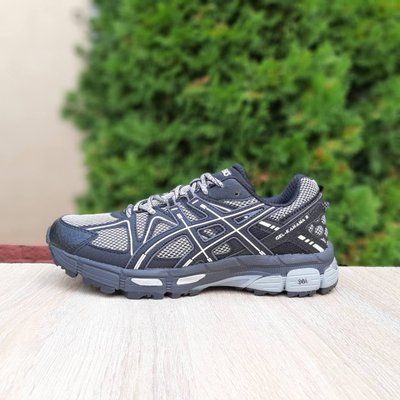 Чоловічі кросівки | Asics Gel Kahana 8 | чорні з білим | комбіновані матеріали | великани ODR AS10041-47 фото