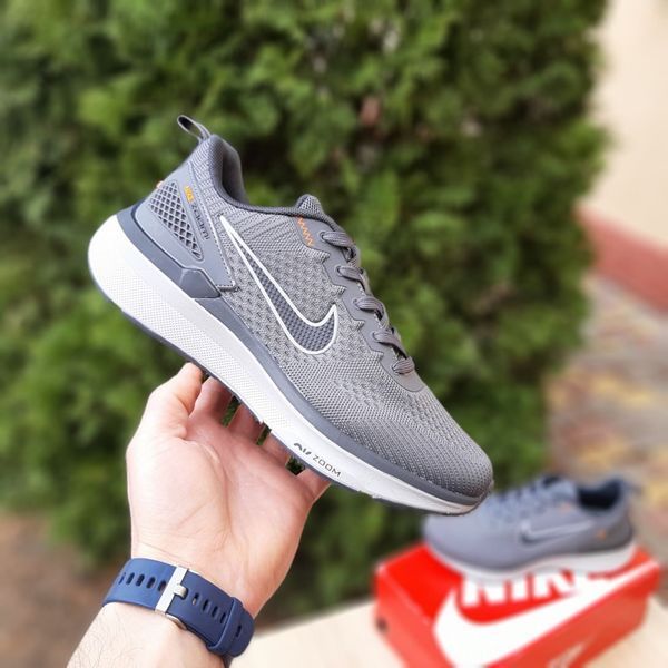 Чоловічі кросівки | Nike ZOOM | сірі | текстиль ODR NK10097-41 фото