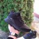 Чоловічі зимові високі кросівки | Reebok Zig Kinetica High Winter | чорні з білим | водовідштовхуючі матеріали | хутро ODRW RB10007-41 фото 4