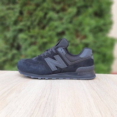 Жіночі кросівки | New Balance 574 | чорні | замша ODR NB20039-37 фото