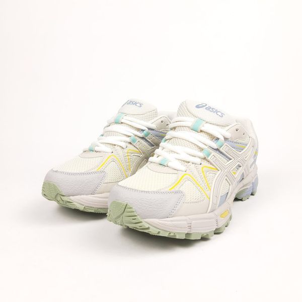 Жіночі кросівки | Asics Gel Kahana 8 | білі з блакитним та жовтим | комбіновані матеріали ODR AS20013-36 фото