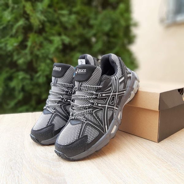 Жіночі зимові кросівки | Asics Gel-Kahana 8 Winter | чорні з білим | комбіновані матеріали | термо | маломірні ODRW AS20010-37 фото