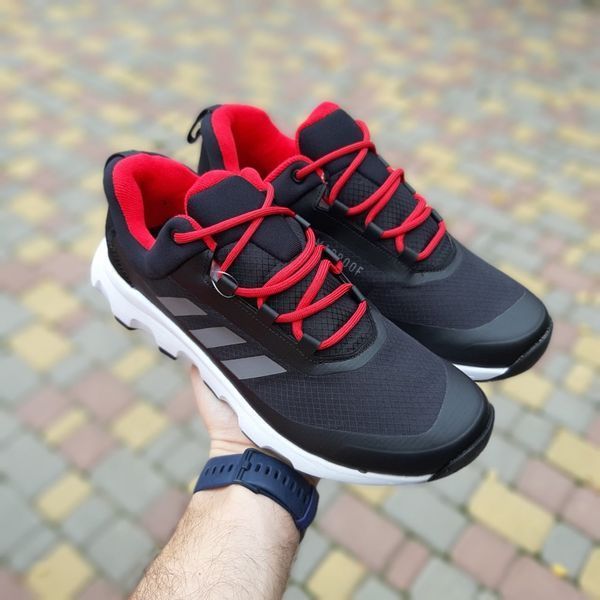 Чоловічі зимові кросівки | Adidas Terrex Climaproof | чорні | водовідштовхуючі матеріали | фліс ODRW AD10002-41 фото