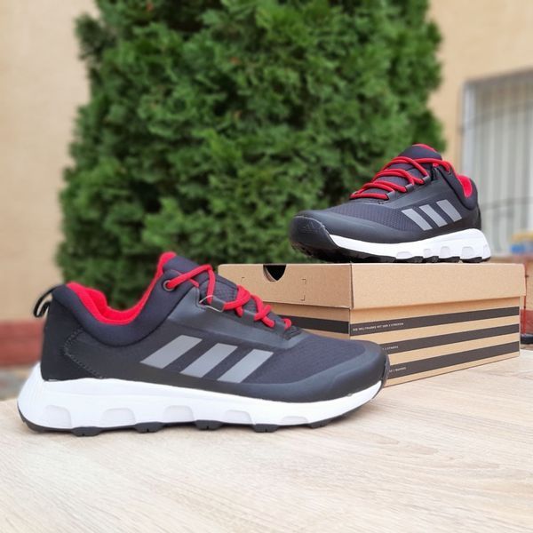 Чоловічі зимові кросівки | Adidas Terrex Climaproof | чорні | водовідштовхуючі матеріали | фліс ODRW AD10002-41 фото