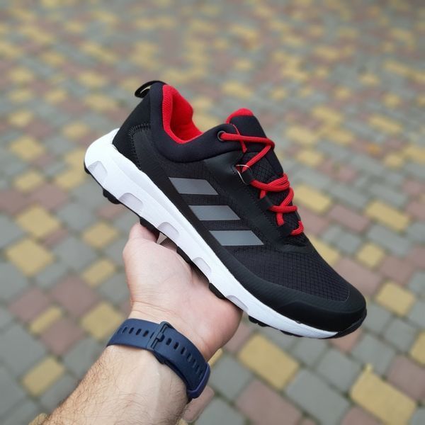 Чоловічі зимові кросівки | Adidas Terrex Climaproof | чорні | водовідштовхуючі матеріали | фліс ODRW AD10002-41 фото