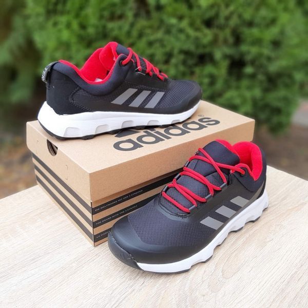 Чоловічі зимові кросівки | Adidas Terrex Climaproof | чорні | водовідштовхуючі матеріали | фліс ODRW AD10002-41 фото