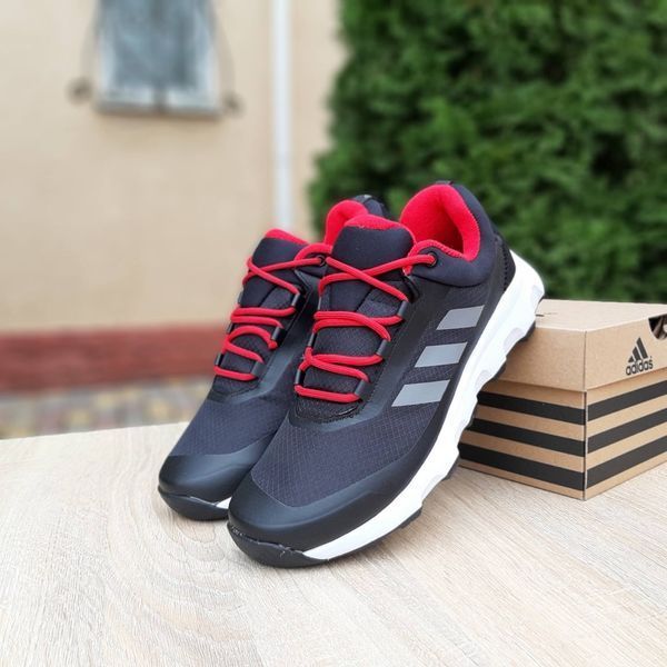 Чоловічі зимові кросівки | Adidas Terrex Climaproof | чорні | водовідштовхуючі матеріали | фліс ODRW AD10002-41 фото