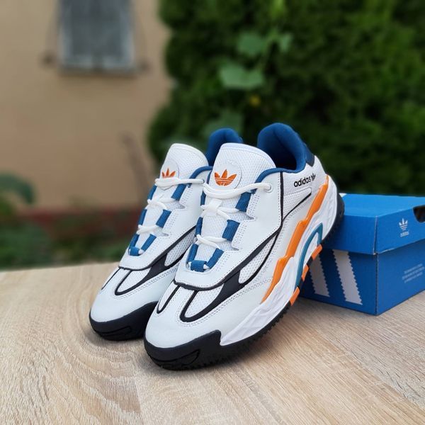 Чоловічі кросівки | Adidas Niteball ІІ | білі | шкіра/текстиль ODR AD10016-42 фото