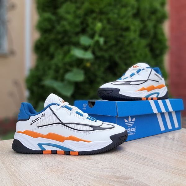 Чоловічі кросівки | Adidas Niteball ІІ | білі | шкіра/текстиль ODR AD10016-42 фото