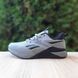 Чоловічі зимові кросівки | Reebok Nano X2 Winter | сірі з чорним й салатовим | водовідштовхуючі матеріали | термо/фліс ODRW RB10004-41 фото 1