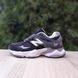 Чоловічі кросівки | New Balance 9060 | чорний з білим та сірим | замша/сітка/текстиль ODR NB10025-41 фото 1