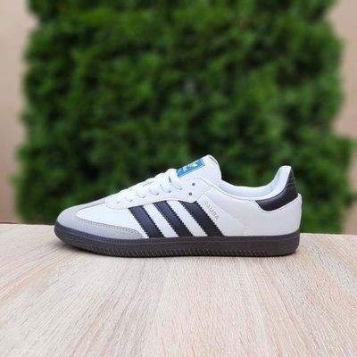 Чоловічі кросівки | Adidas Samba | білі | шкіра/замша ODR AD10040-41 фото