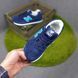 Чоловічі кросівки | New Balance 574 | сині з білим | замша/текстиль | маломірні ODR NB10060-41 фото 9