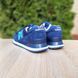 Чоловічі кросівки | New Balance 574 | сині з білим | замша/текстиль | маломірні ODR NB10060-41 фото 4