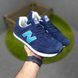 Чоловічі кросівки | New Balance 574 | сині з білим | замша/текстиль | маломірні ODR NB10060-41 фото 8