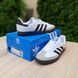 Чоловічі кросівки | Adidas Samba | білі | шкіра/замша ODR AD10040-41 фото 6