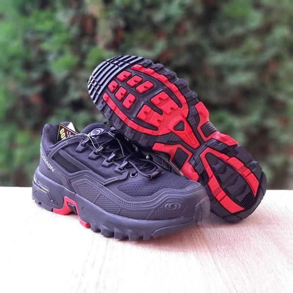 Чоловічі зимові кросівки | Salomon ACS+FT Gore-tex Winter | чорні | комбіновані матеріали | термо ODRW SL10030-41 фото