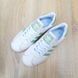 Жіночі кросівки | Adidas Gazelle | білі з бірюзою | шкіра ODR AD20045-36 фото 7