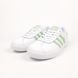 Жіночі кросівки | Adidas Gazelle | білі з бірюзою | шкіра ODR AD20045-36 фото 8