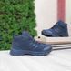 Чоловічі зимові високі кросівки | Adidas Climaproof High | чорні | нубук | хутро | маломірні ODRW AD10033-41 фото 4