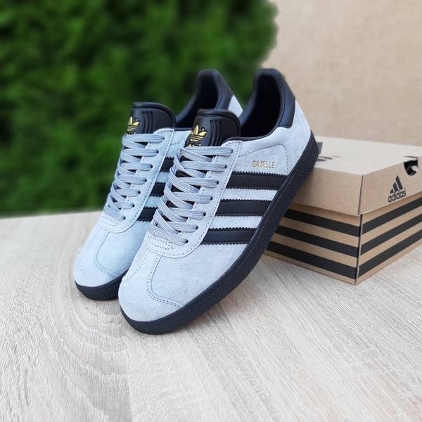 Чоловічі кросівки | Adidas Gazelle | сірі | замша ODR AD10050-42 фото