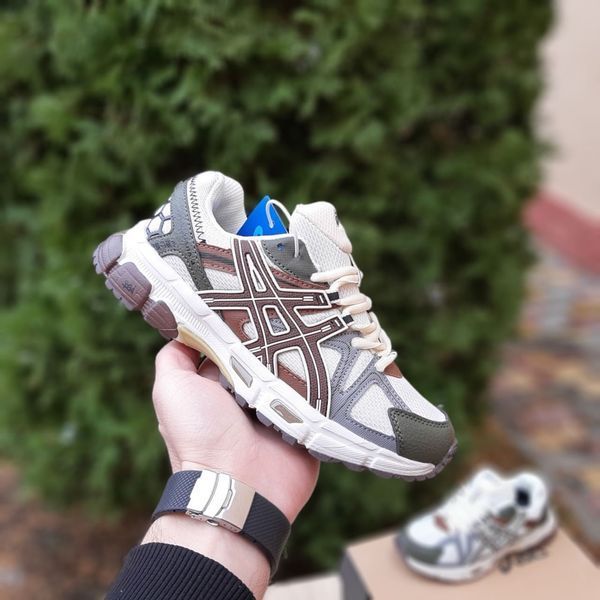 Жіночі зимові кросівки | Asics Gel-Kahana 8 Winter | світло-бежеві/мультиколор | комбіновані матеріали | термо | маломірні ODRW AS20011-37 фото