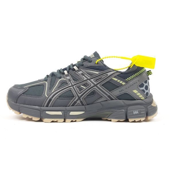 Чоловічі зимові кросівки | Asics Gel Kahana 8 Winter | темно-сірі з бежевим | комбіновані матеріали | термо ODRW AS10004-42 фото