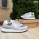 Чоловічі кросівки | New Balance 574 Legacy | світло-сірий з білим | замша/сітка ODR NB10096-41 фото 3