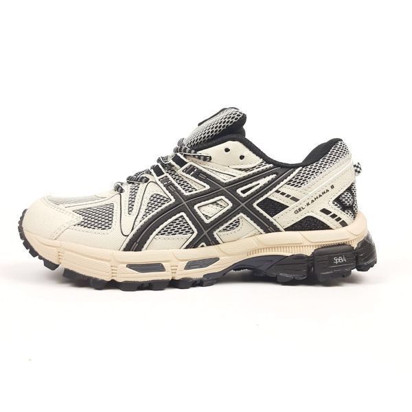Жіночі кросівки | Asics Gel Kahana 8 | сіро-бежеві з чорним | комбіновані матеріали | маломірні ODR AS20028-37 фото