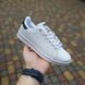 Жіночі кросівки | Adidas Stan Smith | білі з чорним | шкіра ODR AD20006-37 фото 9