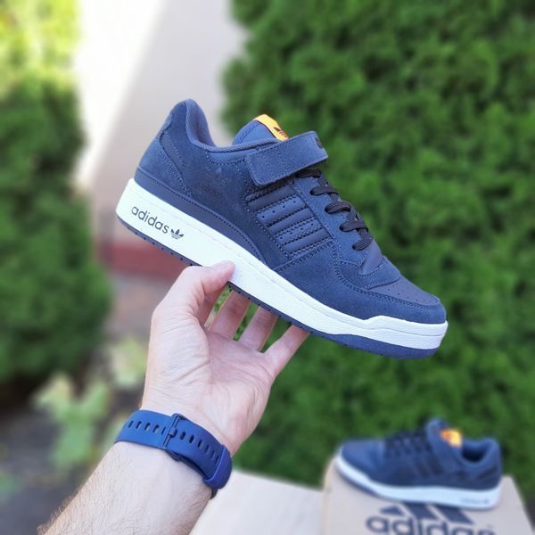 Чоловічі кросівки | Adidas Forum | чорні | замша/шкіра ODR AD10033-41 фото
