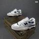 Чоловічі кросівки | New Balance 550 | білі з темно-синім | шкіра/замша ODR NB10008-41 фото 8
