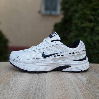 Чоловічі кросівки | Nike Initiator | білі з чорним | шкіра/gore-tex | маломірні ODR NK10003-41 фото