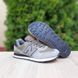 Чоловічі кросівки | New Balance 574 | хакі з сірим й чорним на білій | замша/текстиль ODR NB10019-41 фото 5