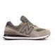 Чоловічі кросівки | New Balance 574 | хакі з сірим й чорним на білій | замша/текстиль ODR NB10019-41 фото 9