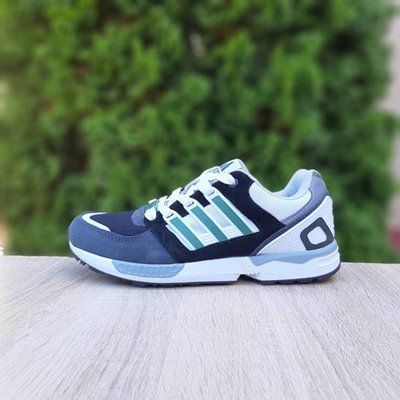 Жіночі кросівки | Adidas Equipment | чорні з зеленим з білим з сірим | нубук/текстиль ODR AD20092-36 фото