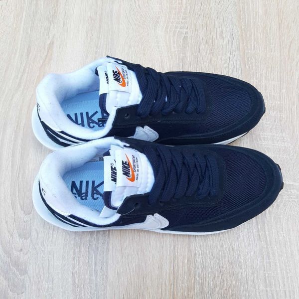 Жіночі кросівки | Nike Sacai | сині | замша/текстиль ODR NK20036-36 фото