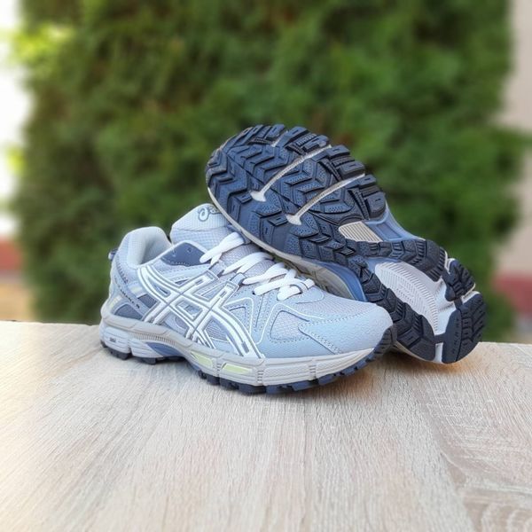 Чоловічі кросівки | Asics Gel-Kahana 8 | сірі з білим | шкіра/текстиль/сітка ODR AS10017-42 фото