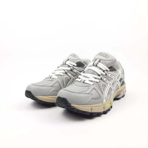 Чоловічі кросівки | Asics Gel-Kahana 8 | сірі з білим | шкіра/текстиль/сітка ODR AS10017-42 фото