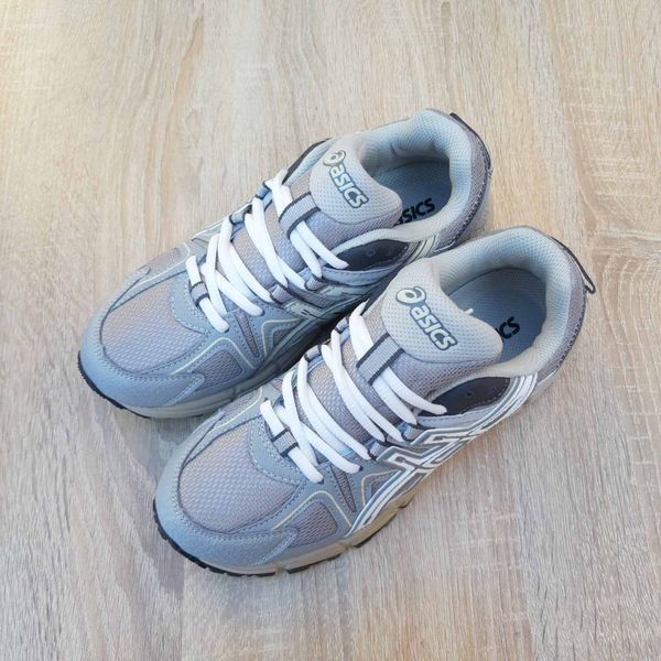 Чоловічі кросівки | Asics Gel-Kahana 8 | сірі з білим | шкіра/текстиль/сітка ODR AS10017-42 фото