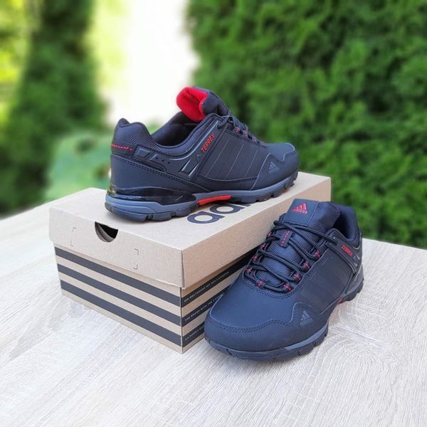 Чоловічі кросівки | Adidas Terrex | чорні | нубук ODR AD10043-45 фото