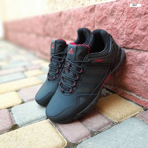 Чоловічі кросівки | Adidas Terrex | чорні | нубук ODR AD10043-45 фото