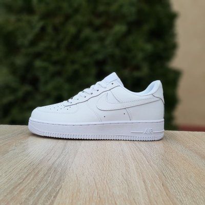 Жіночі кросівки | Nike Air Force 1 | білі | шкіра ODR NK20057-36 фото