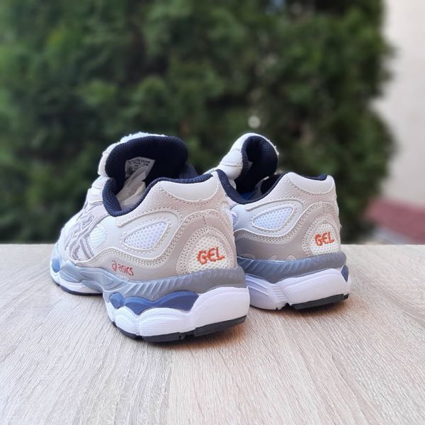 Жіночі кросівки | Asics Gel-NYC | білі з бежевим та сірим | замша/текстиль | маломірні ODR AS20034-36 фото
