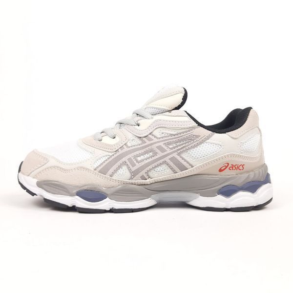 Жіночі кросівки | Asics Gel-NYC | білі з бежевим та сірим | замша/текстиль | маломірні ODR AS20034-36 фото