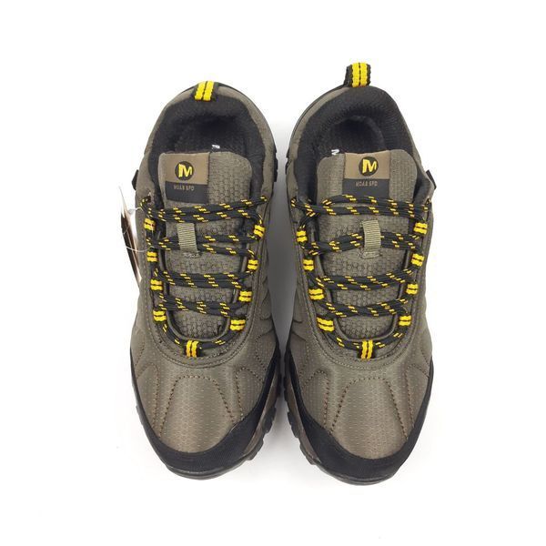 Чоловічі зимові кросівки | Merrell Moab Winter | хакі | комбіновані матеріали/гортекс | термо | маломірні ODRW ML10074-41 фото