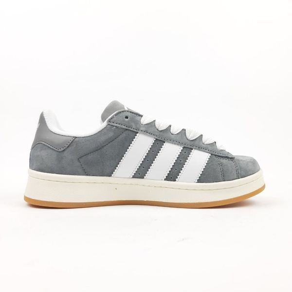 Чоловічі кросівки | Adidas Campus | сірі з білим | замша ODR AD10160-42 фото
