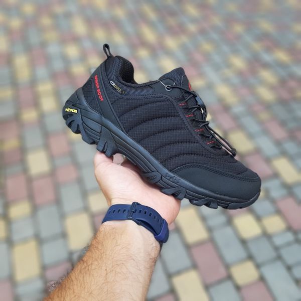Чоловічі зимові кросівки | Merrell Vibram Corduba | чорні | комбіновані матеріали | термо ODRW ML10014-41 фото